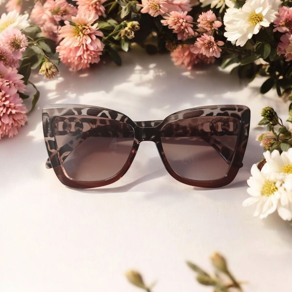 Leopard Print Women's Sunglasses
